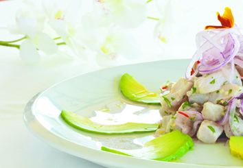 Foto Receta Cebiche de Aguacate con Jurel