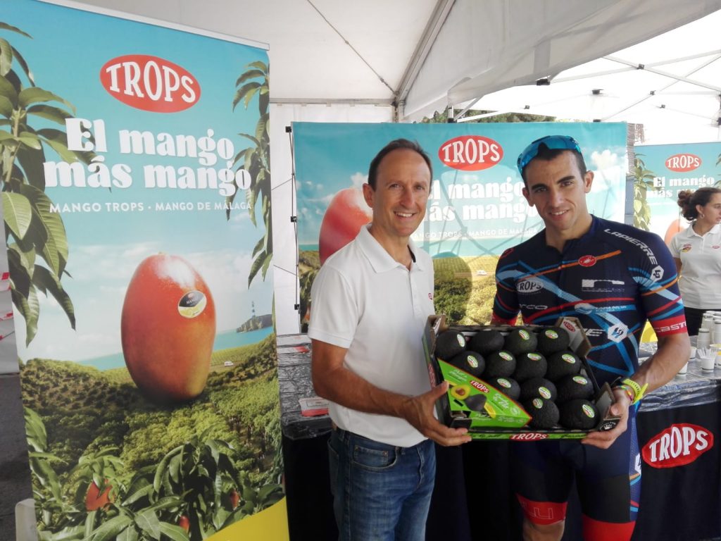 Enrique Colilles, CEO de TROPS, junto a Rubén Ruzafa