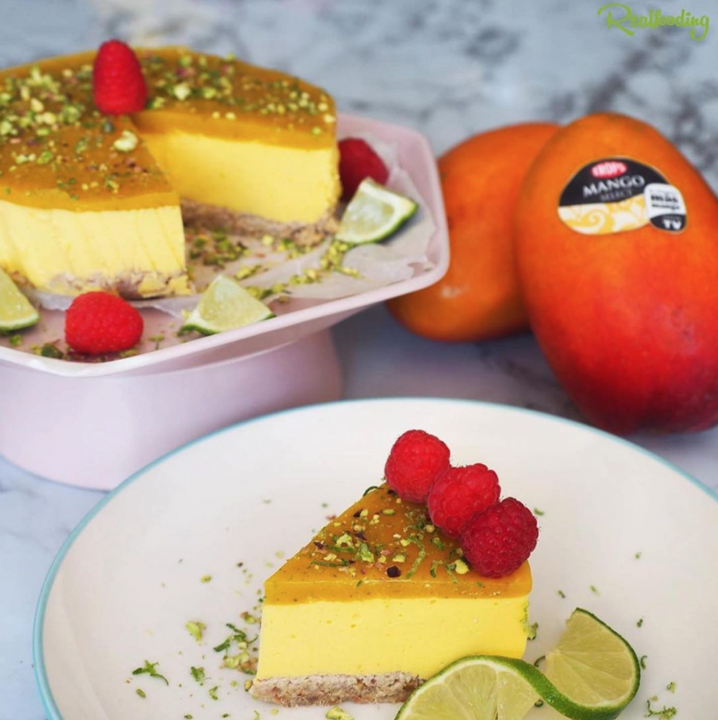 cheesecake de mango